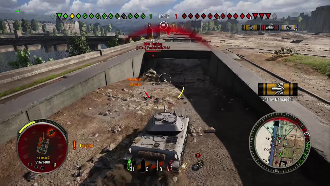 WORLD OF TANKS: Incredible battle