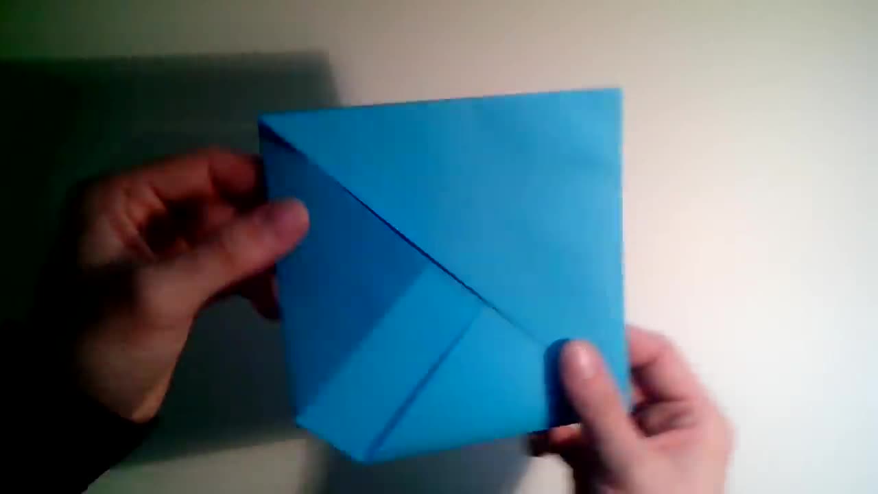 Como hacer unas garras de papel (origami)