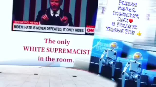 President Biden Calling White Supremacy The Number 1 Threat To The United States of America