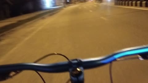 Cycle Riding night vlog on the street