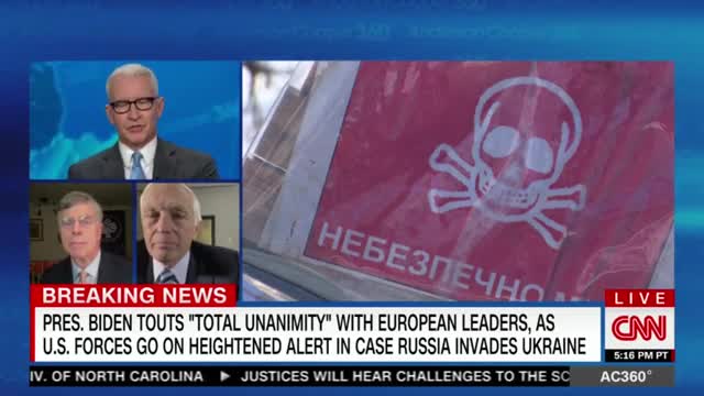 Amb. Bill Taylor on Ukraine-Russia Tensions with Anderson Cooper