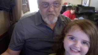 Daddy and brayelyn