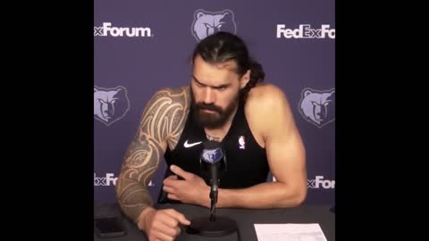 😂Steven Adams “I’m a big bastard mate… don’t expect any of these little dudes to control the boards”