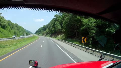 Fancy Gap Mountain Pass in Virginia