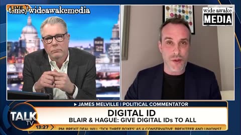 James Melville: "We are sleepwalking towards central bank digital currencies & digital ID."