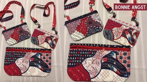 May KISS Sew Along Winners - Patchwork Purse