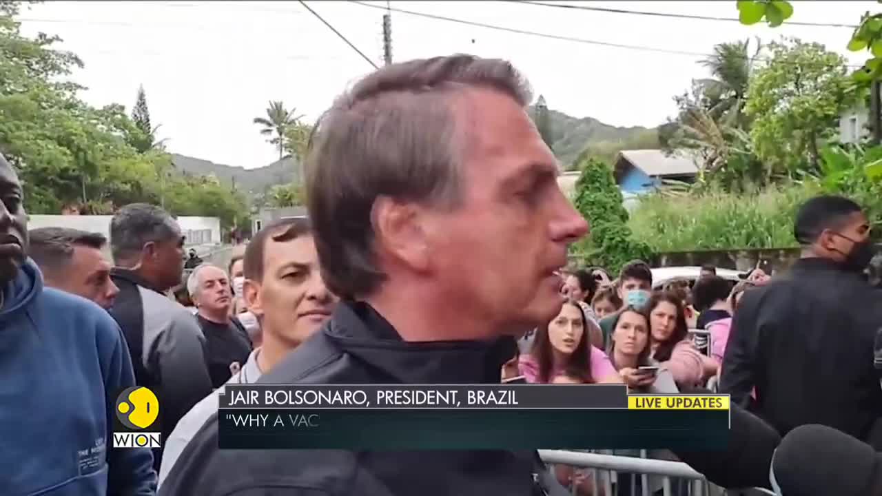 Unvaccinated Brazil president Bolsonaro denied entry into the stadium | World News | Jair Bolsonaro