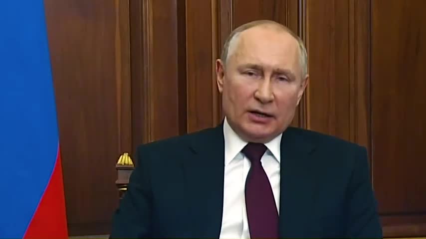 PUTIN O UKRAJINĚ – CELÝ PROJEV – 21. ÚNOR 2022