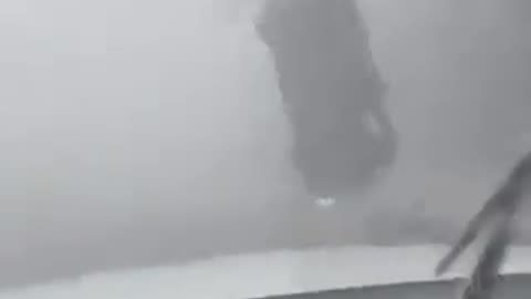 Tornado from Hurricane Idalia picks up a car and tosses it near Charleston, SC