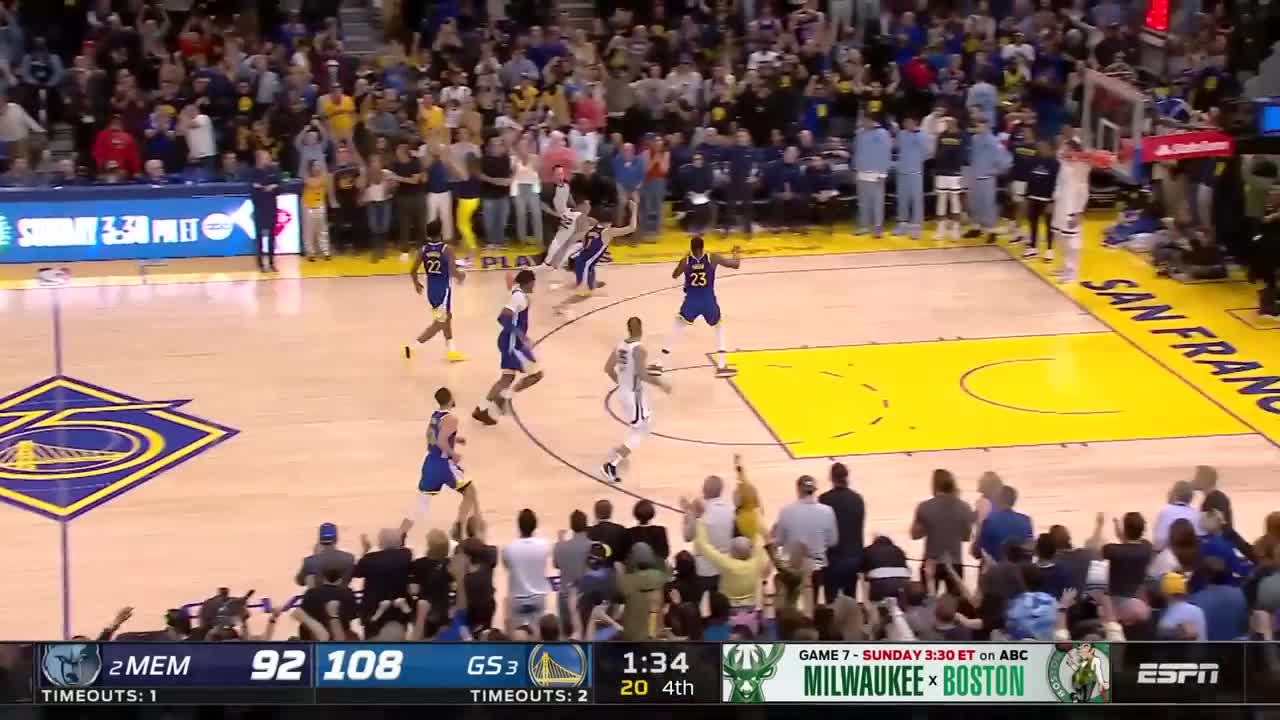 Stephen Curry's ICONIC "Night, Night" Celebration