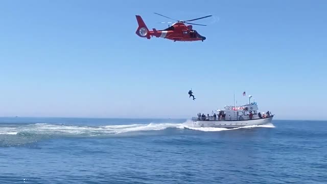 Coast Guard medevacs man from fishing vessel near Newport