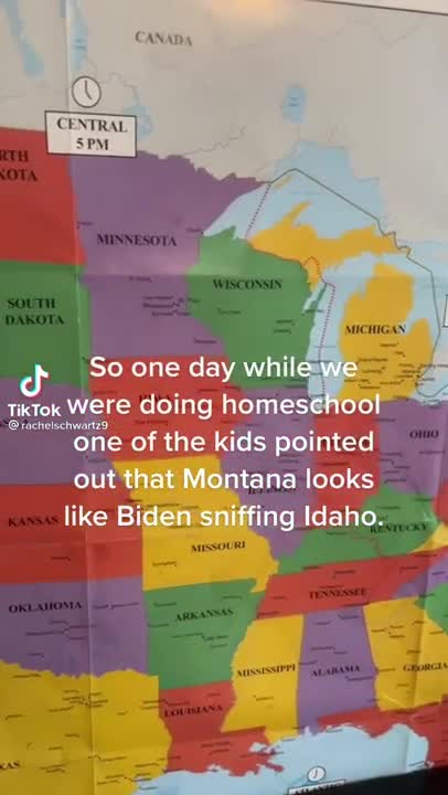 Montana sniffing Idaho lol