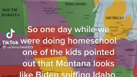 Montana sniffing Idaho lol