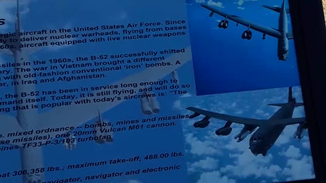 B-52 Stratofortress, a true work horse to protect and keep the peace for USA