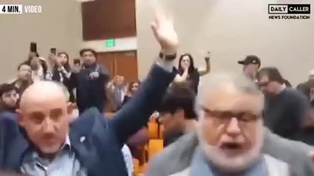 Fights break out at Adam Schiff Town Hall