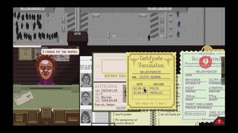 Papers, Please (Part 5 FINAL) [It's Time to Move]