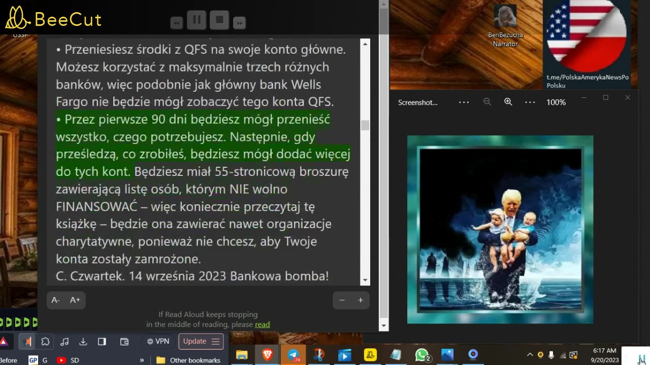 🔴🔴🔴Przywrócona Republika 20 września 2023 r 🔴, autor: Judy Byington