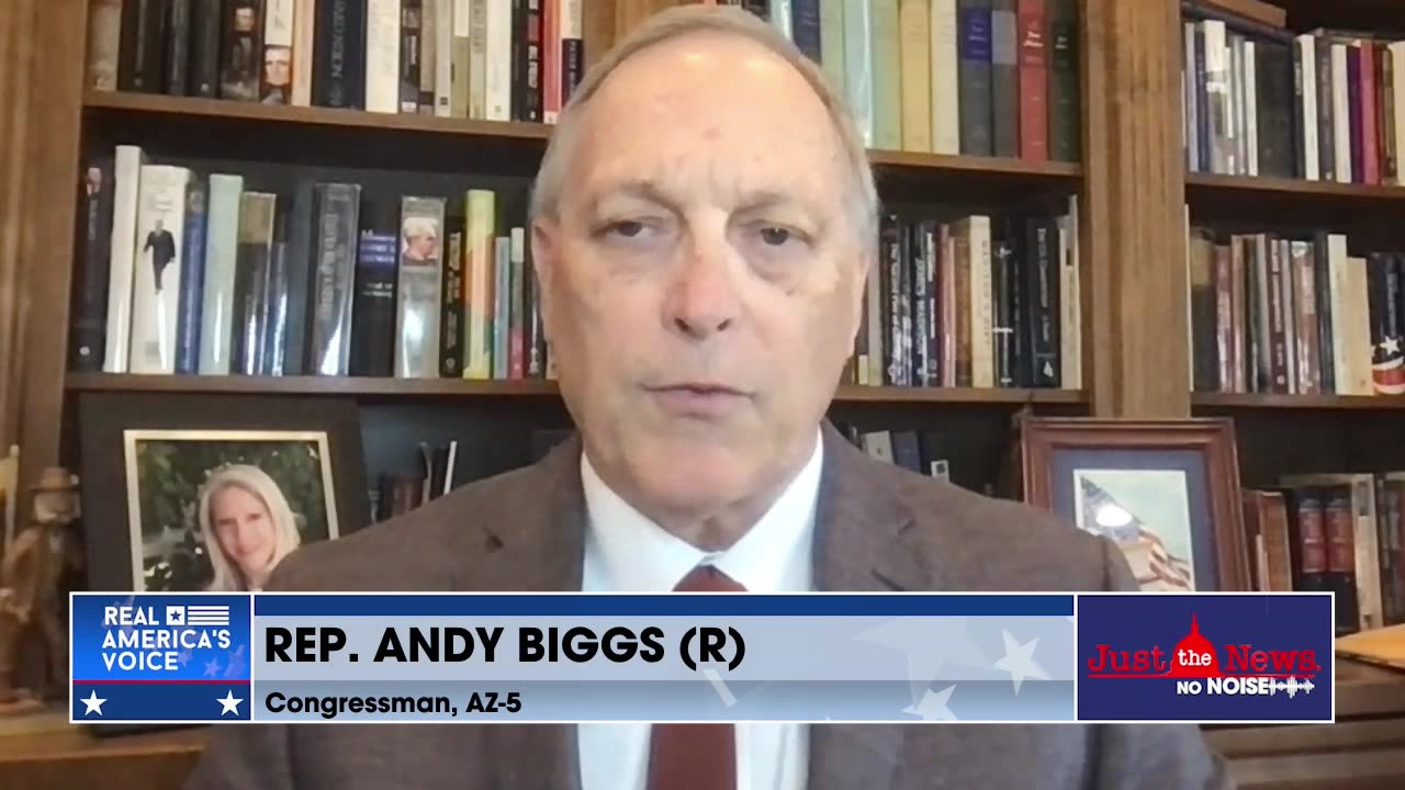 Rep. Andy Biggs on FBI Whistleblower accusing department of abuse against conservatives