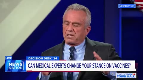 RFK Jr. sets argumentative journalist straight on vaccines