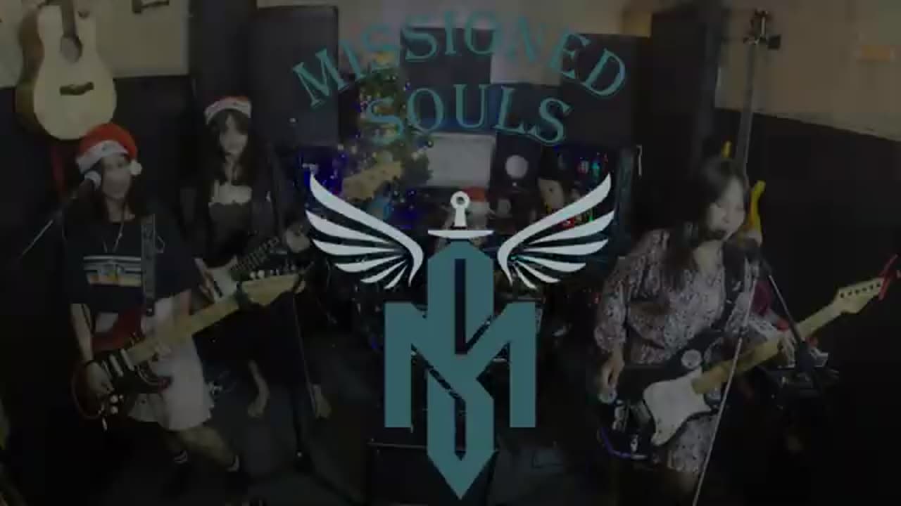 Missioned Souls - Rockin' Around The Christmas Tree (ROCK Version) - A Family Band Cover