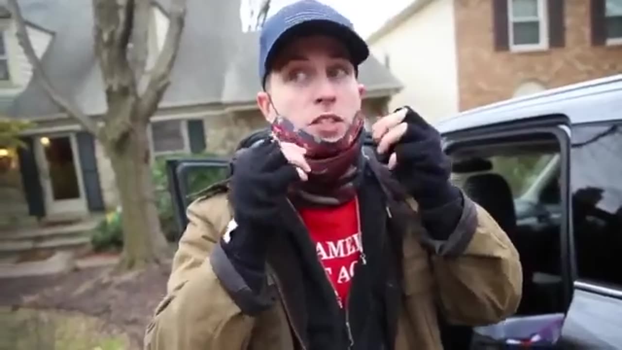 SECOND Video of "Antifa" Activists Dressing in "MAGA/False Trump Flag" Costumes on Jan. 6