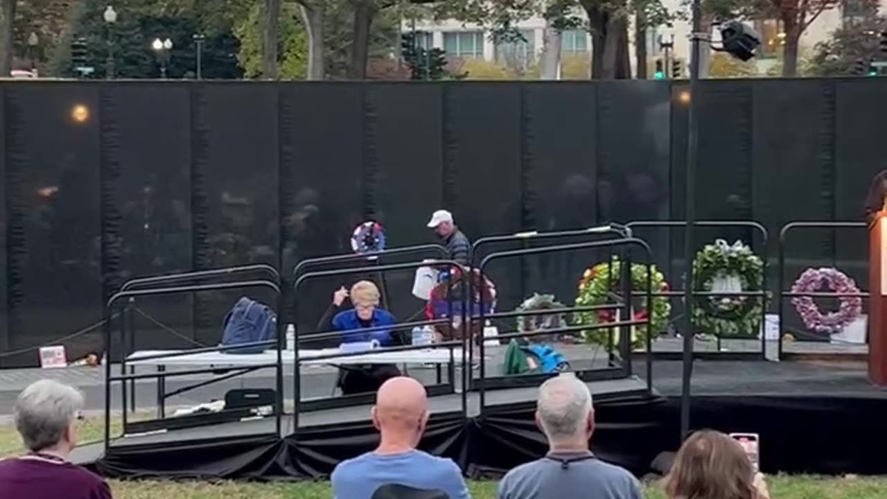 Vietnam Veterans Memorial: Reading of the Names at the Wall