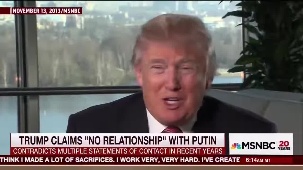 Donald Trump - Putin Compilation News