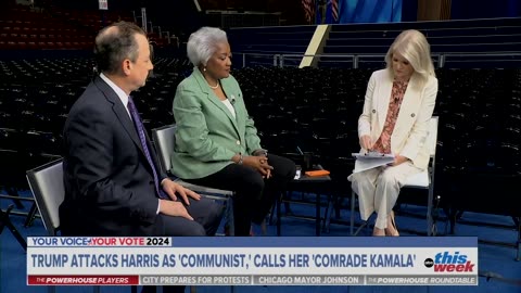 Donna Brazile Shouts Over Reince Priebus As He Attempts To Defend Trump's Record