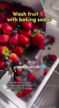 Properly detox your fruit from toxins