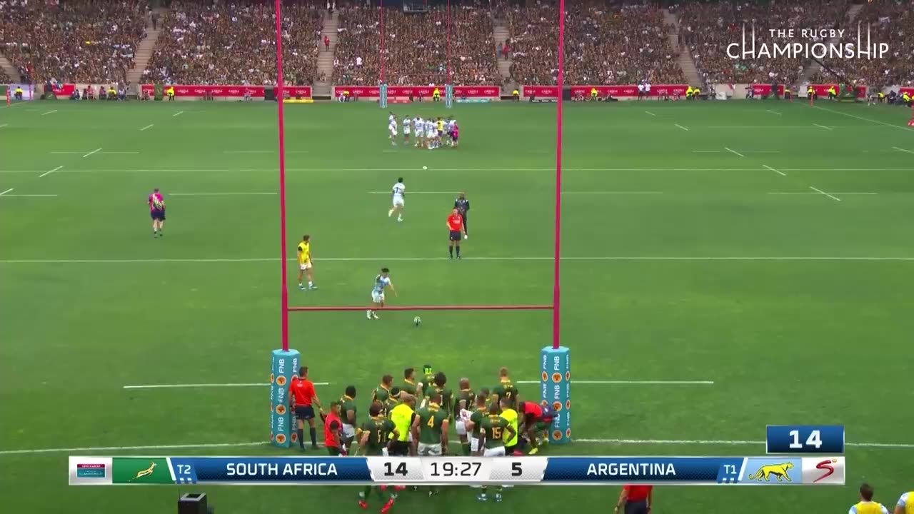 HIGHLIGHTS | SOUTH AFRICA v ARGENTINA | The Rugby Championship 2024
