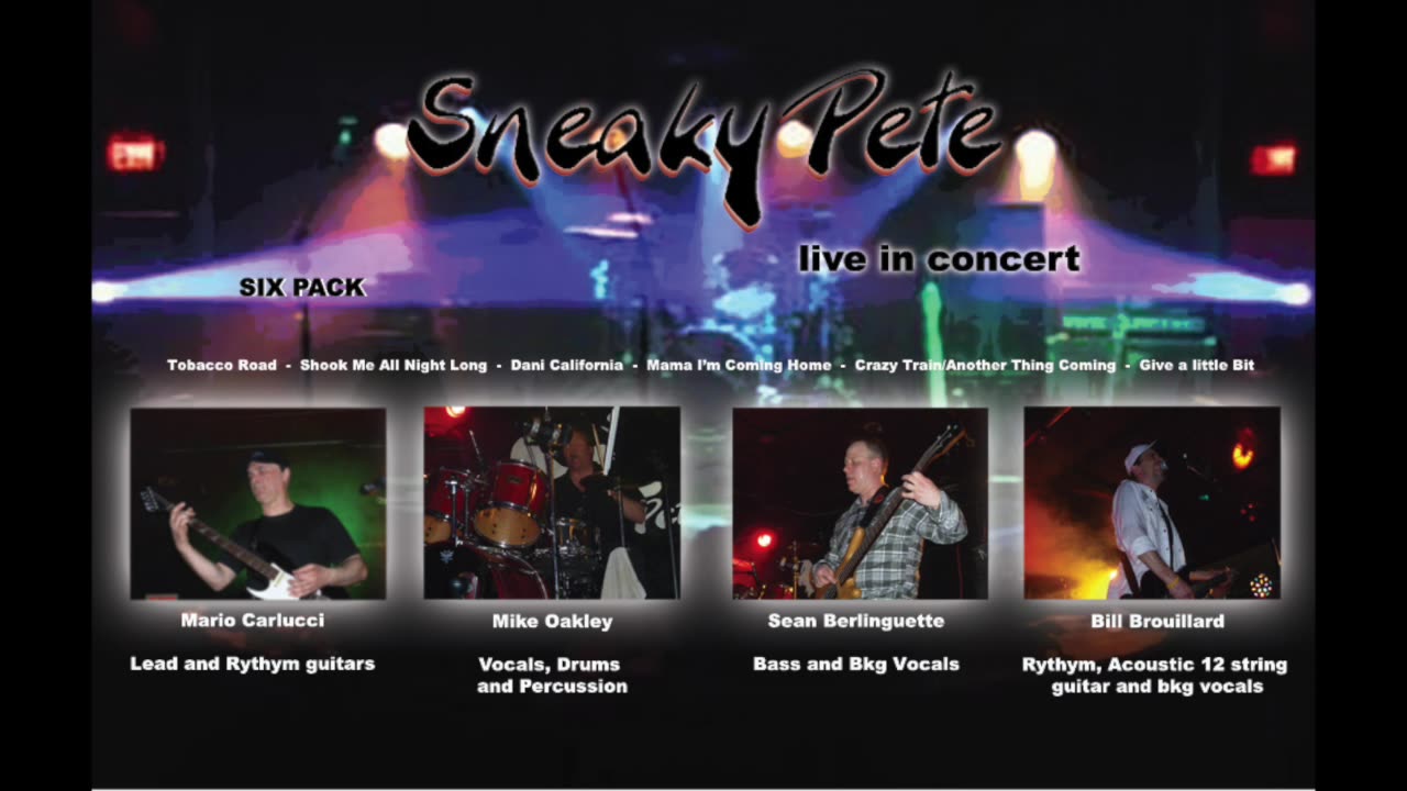 Sneaky Pete - Live in Concert