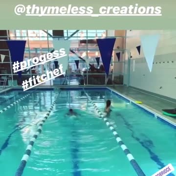 Obama’s Chef Tafari Campbell knows how to Swim - From his IG Account