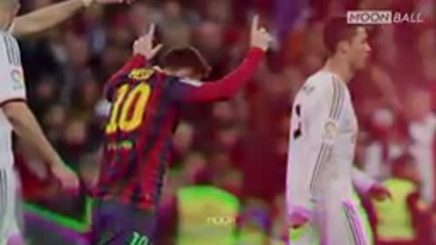 Messi destroyed Ronaldo