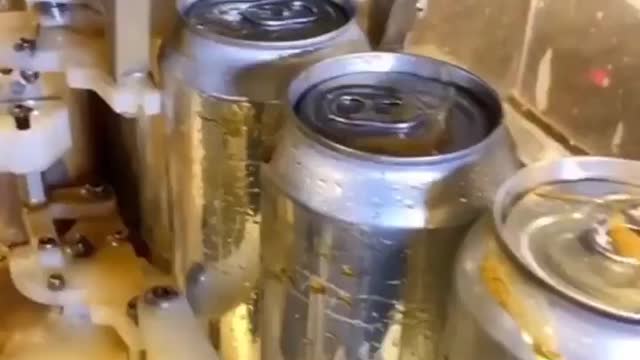 Cold drink Can sealed