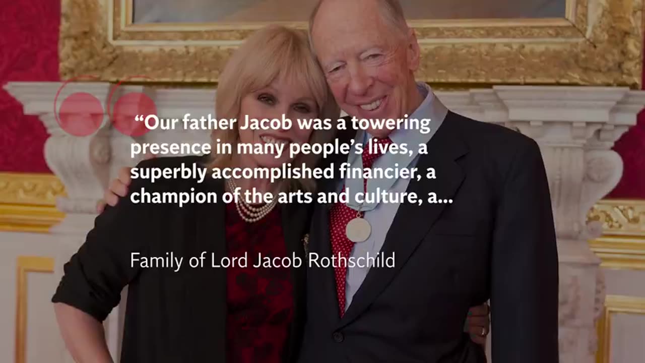 JACOB ROTHCHILD DIES AGE 87 🍸🍸🍸 ANYONE