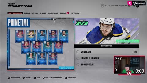 NEW PRIMETIME PACK PULL ANIMATION IN NHL 23 HUT!