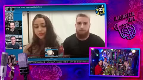 REAGINDO a VÍDEOS de RED PILLS FAMOSOS AO VIVO - VANESSA DE OLIVEIRA, BRUNA VOLPI E THIAGO