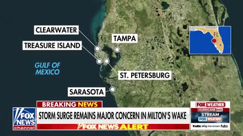 Storm chaser describes 'war zone' in Sarasota, Florida