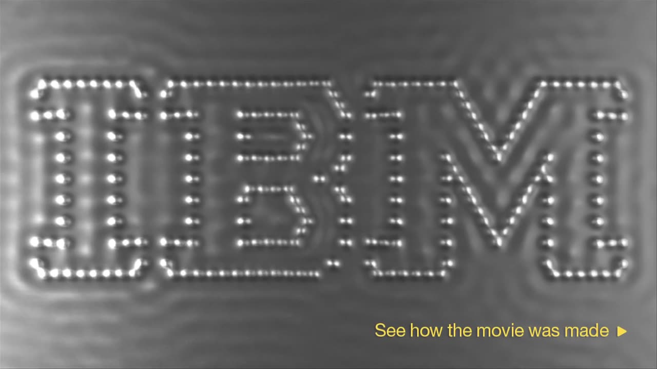 See How IBM Researchers Are Making A Movie At The Atomic Scale