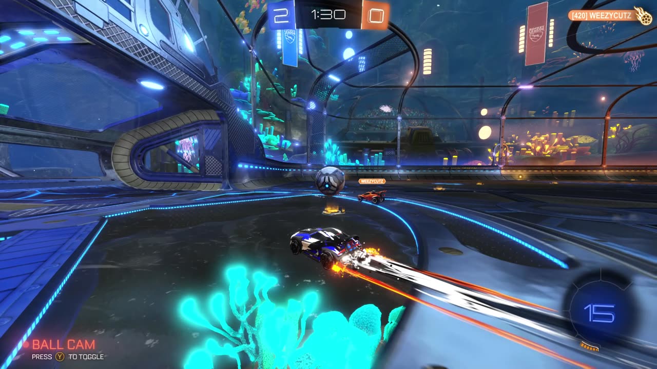 Lucky Goals and Caught Up in Goal | Rocket League 090123