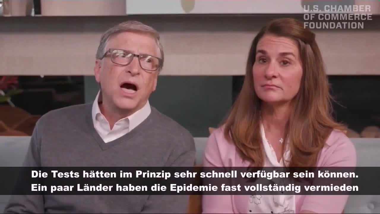 Bill und Melinda zum nächsten Virus