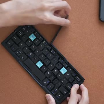 Small and exquisite folding keyboard for iPhone #keyboard
