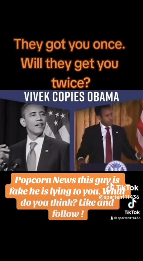 Vivek copies Obama