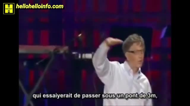 Bill Gates (sous-titré Fr) Climate Change, Vaccines & Depopulation