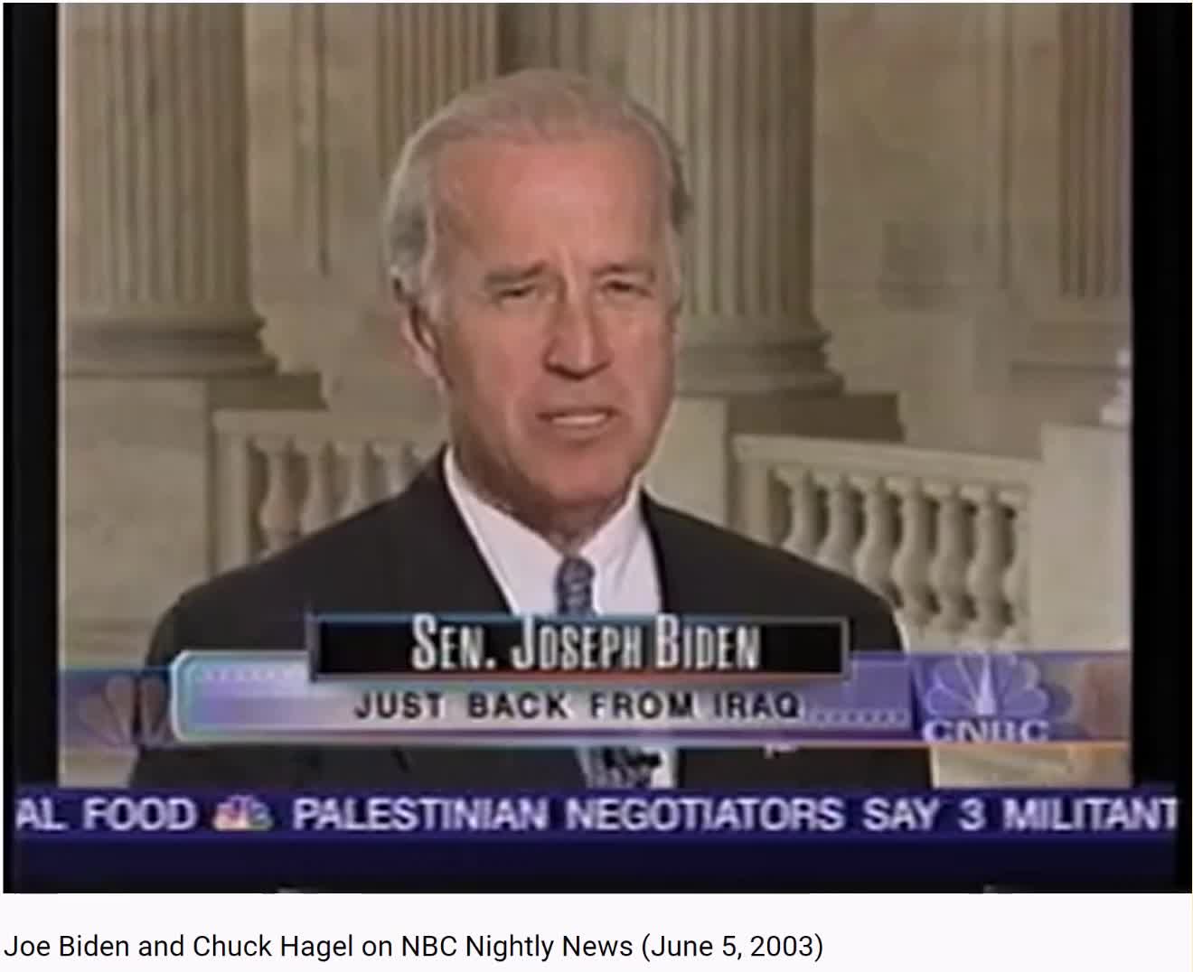 Biden Afghanistan 2003 Support