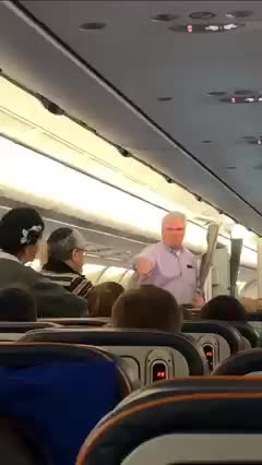Melt down on a plane