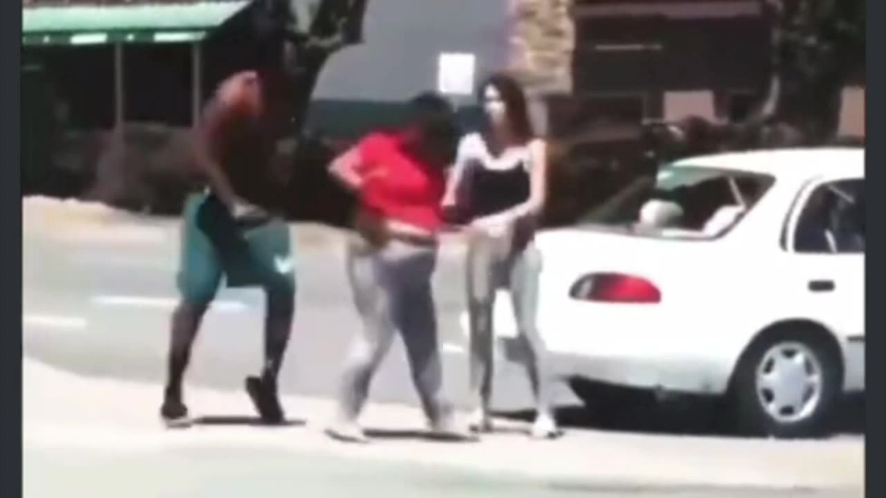 Man Knocks Out Female