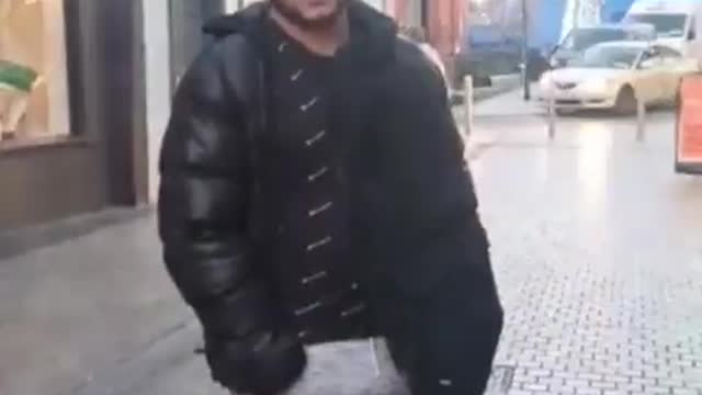 IRISH MAN CATCHES FAKE "ASYLUM SEEKERS" SETTING UP FAKE "BEGGING STATION"
