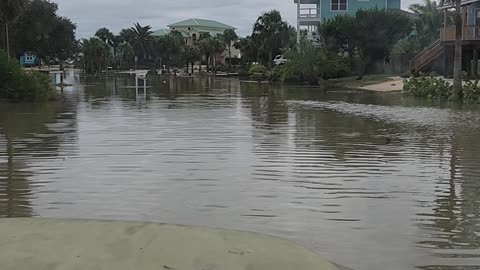 Vilano Beach Porpoise Point Flooding Hurricane Ian