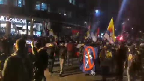 Rally in support of Russia in Serbia